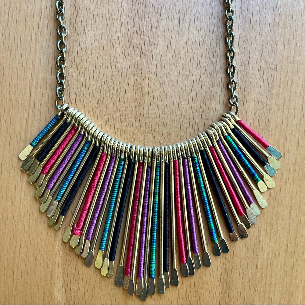 Multicolor Statement Necklace